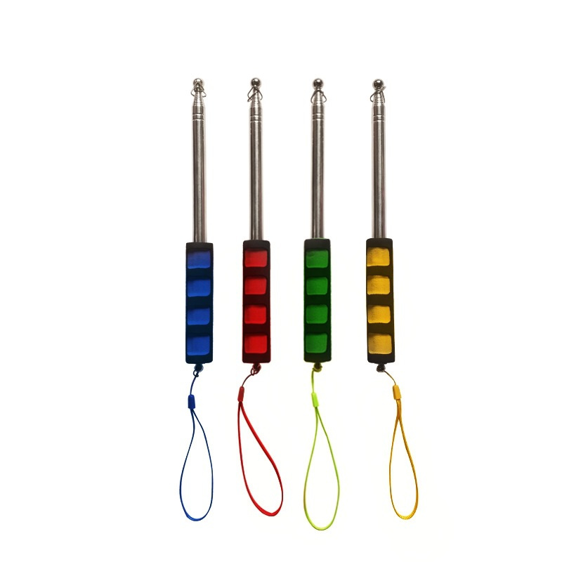 2-Hand-held stainless steel telescopic flagpole.jpg
