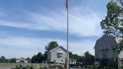 20 ft stainless steel telescoping flagpole with halyard hardware