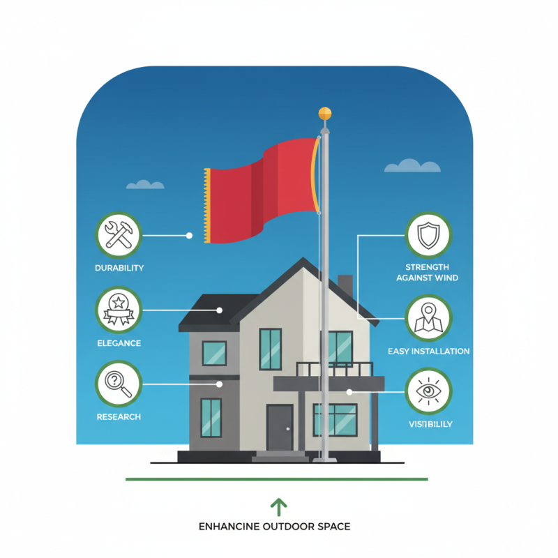 China Best House Mount Flag Pole for Your Outdoor Needs?