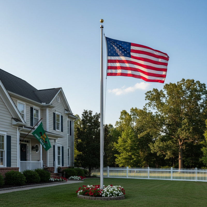 How to Choose the Best Flag Pole for Your House?