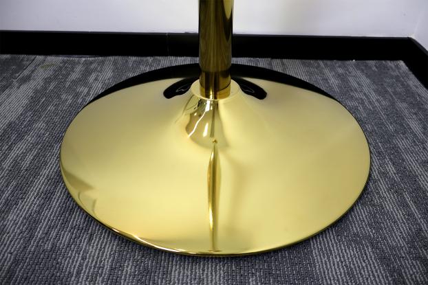 indoor flagpole base gold