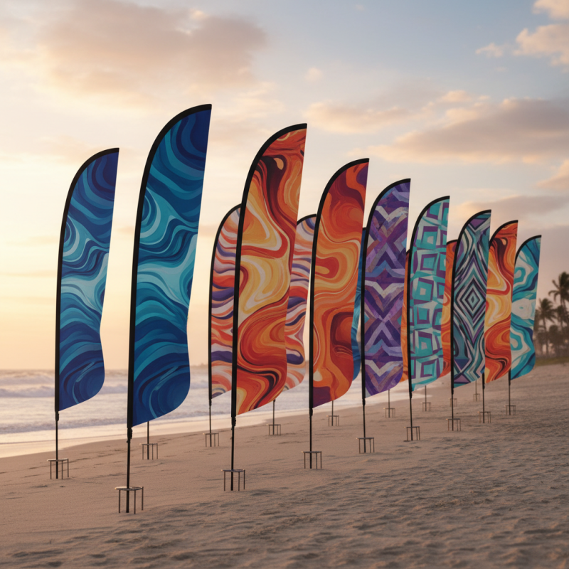 Top 10 Teardrop Beach Flag Designs for Your Business?