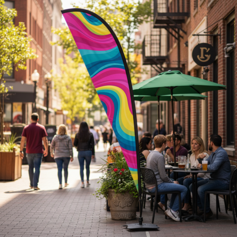 Why Choose a Feather Flag Pole for Your Business Promotion?